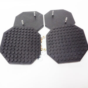 Challenger Lift 31057 Rubber Arm Pad VBM Lifts Set of 4 pads Octagon pads