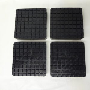 Rubber lift pad set DANNMAR 2 post square slip on style 17108189 set of 4