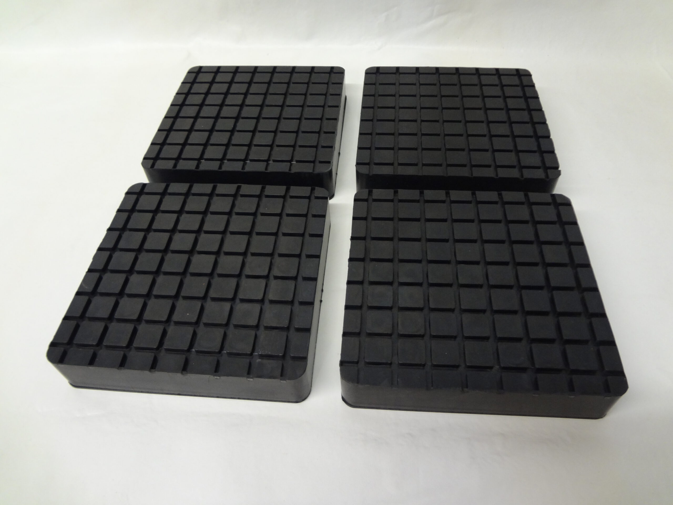 Rubber lift pad set DANNMAR 2 post square slip on style 17108189 set of 4 - Image 2