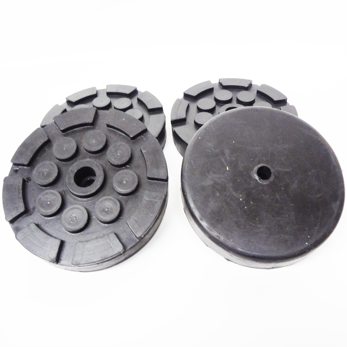 QUALITY LIFT ROUND RUBBER PADS for OLDER STYLE QUALITY LIFTS SET OF 4 26K25030 