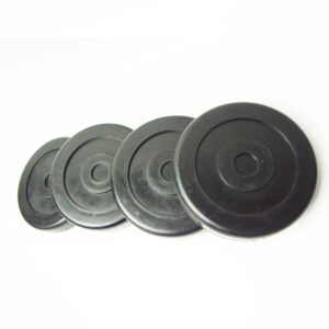 Round Rubber Arm Pads Set Of 4 - Replacement Pads For BendPak & Danmar Car Lifts, 5 Inch Diameter