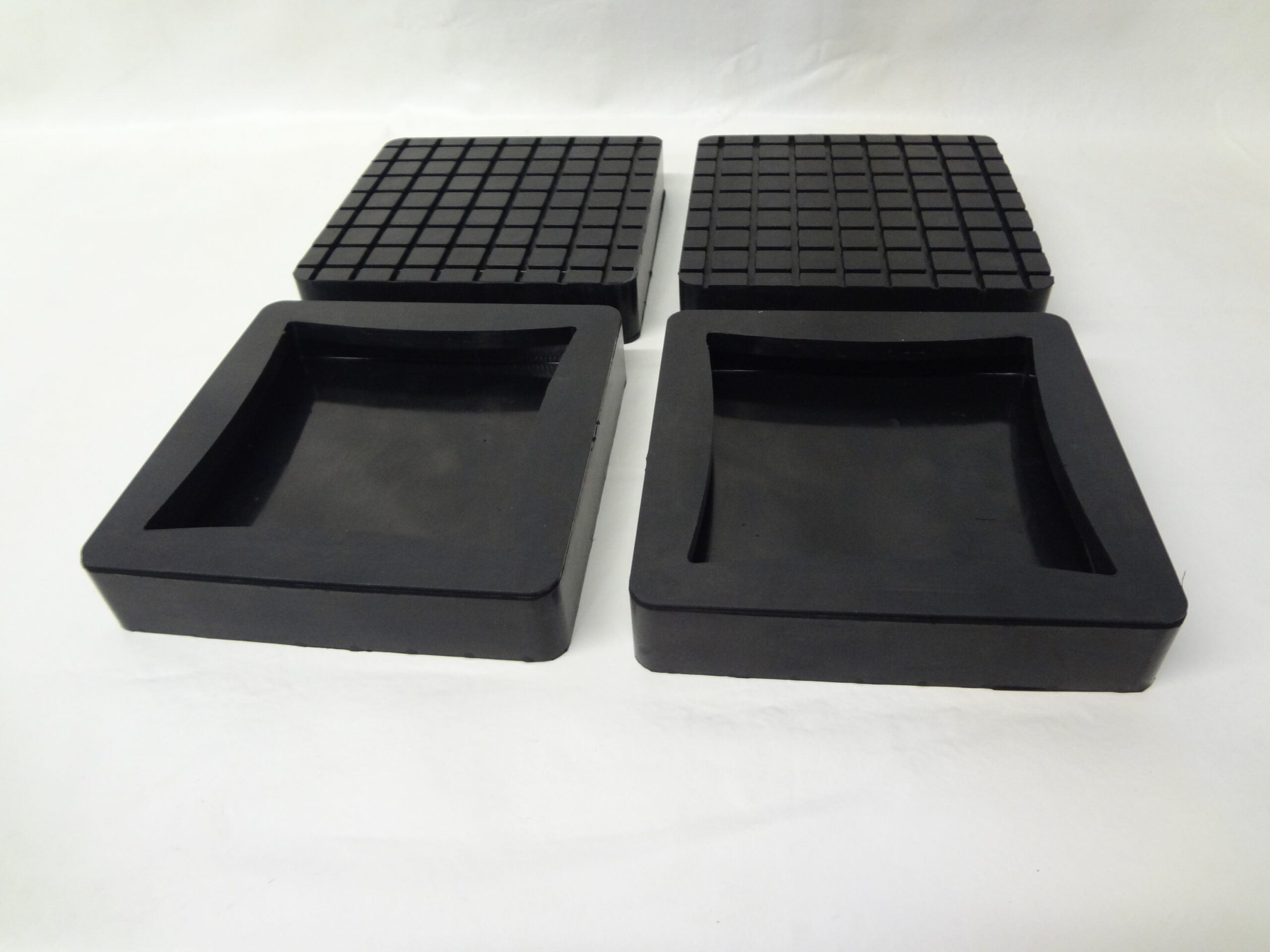 Rubber lift pad set DANNMAR 2 post square slip on style 17108189 set of 4 - Image 5