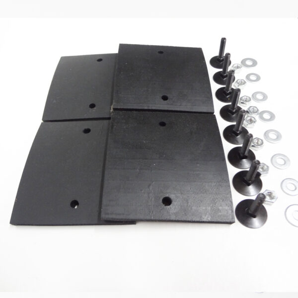 Lift Pads Replacement Replacement Lift Pads For Challenger CL9 & CL10 Lifts - Set Of 4 Square Rubber Arm Pads Challenger Lift Replacement Pads - View #13