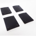 Set Of 4 Rubber Arm Pads For Forward Lift Equipment - Replacement Part #7235-90