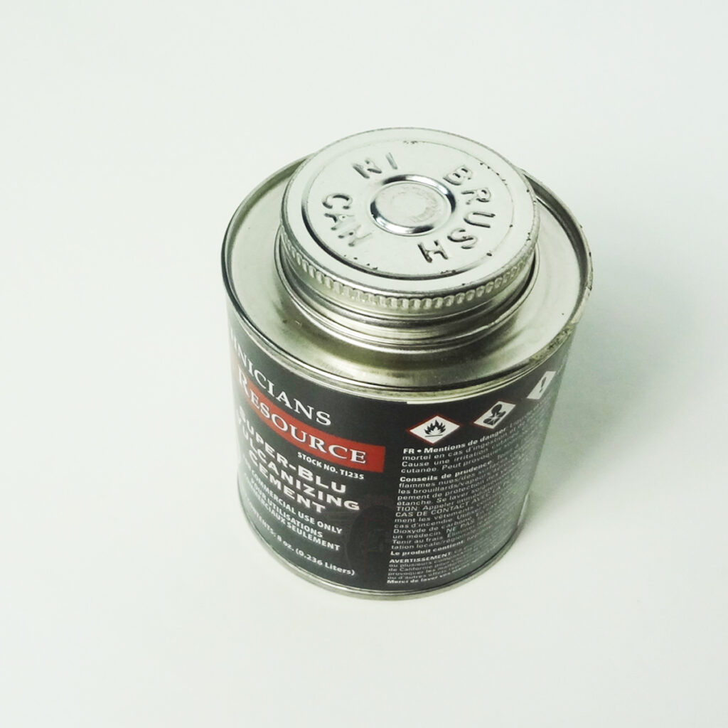 TECHNICIANS CHOICE BLUE VULCANIZING CEMENT TIRE PATCH GLUE