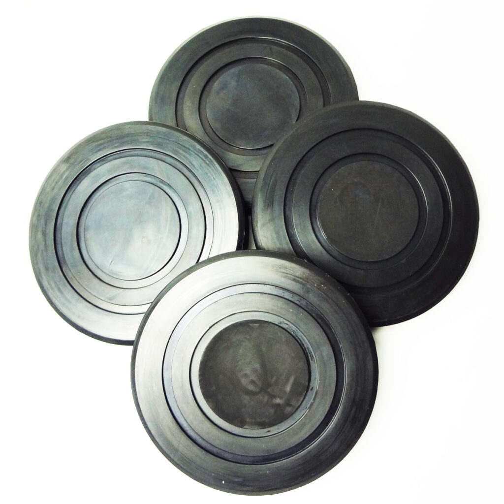 Round Rubber Arm Pads Ammco®* Lift Quality B2208 set of 4