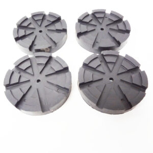 Round Rubber Arm Pads Wheeltronic Lift / Snapon Lift set of 4 # 6-2050