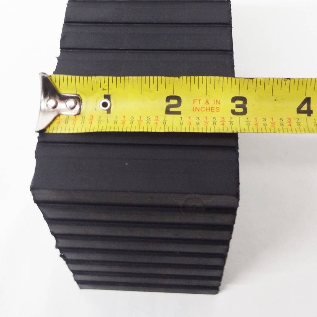 3" Tall Rubber Stack Blocks for Any Auto Lift or Jack Set of 4