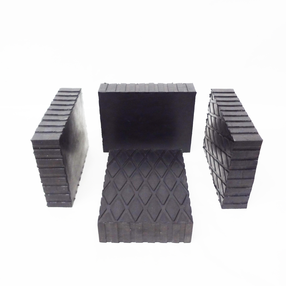 63mm x 23mm rubber pad rubber block hydraulic ramp jack rubber pads