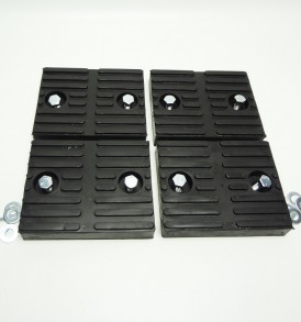 APlusLift Rubber Stack Blocks - 4 Pieces