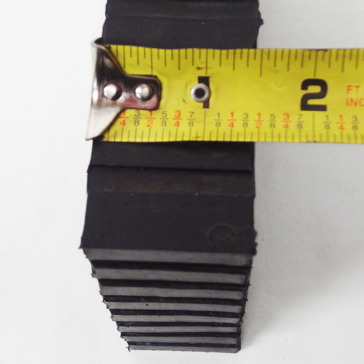 Solid Rubber Lift Block Pad (6" x 4 3/4" x 1.5") Set Of 4