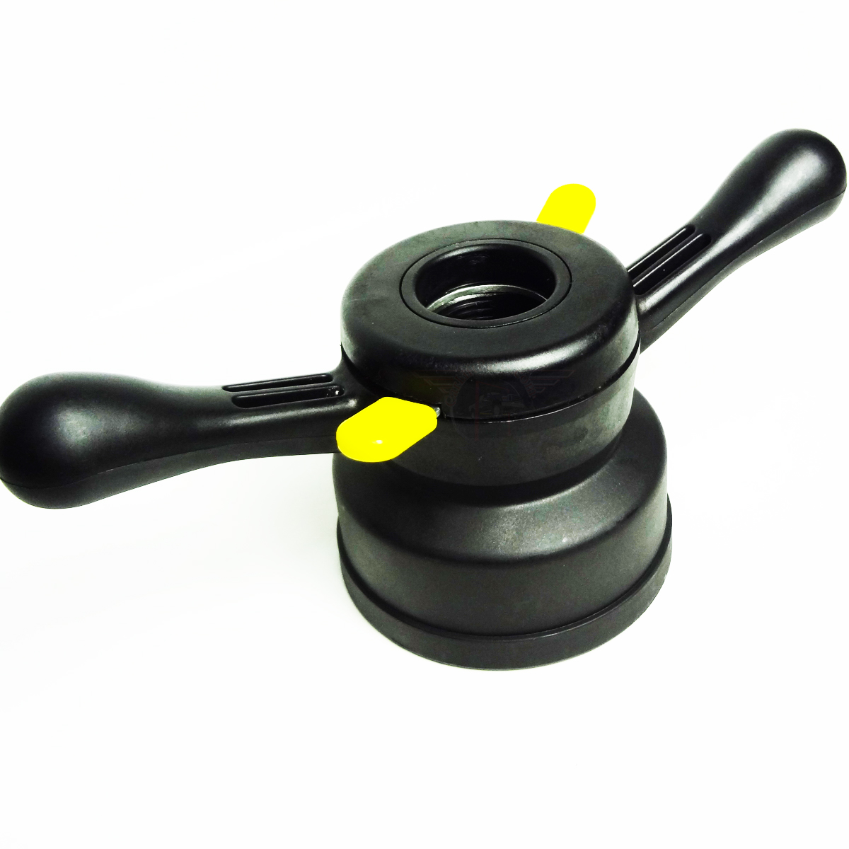 Cuque Tire Wheel Balancer Plastic Quick Release Hub Wing Nut Tire Balancer Tire Replacement Tool for Ranger Launch Wheel Balancer Plastic Classic Black Diameter 40mm Pitch 4mm