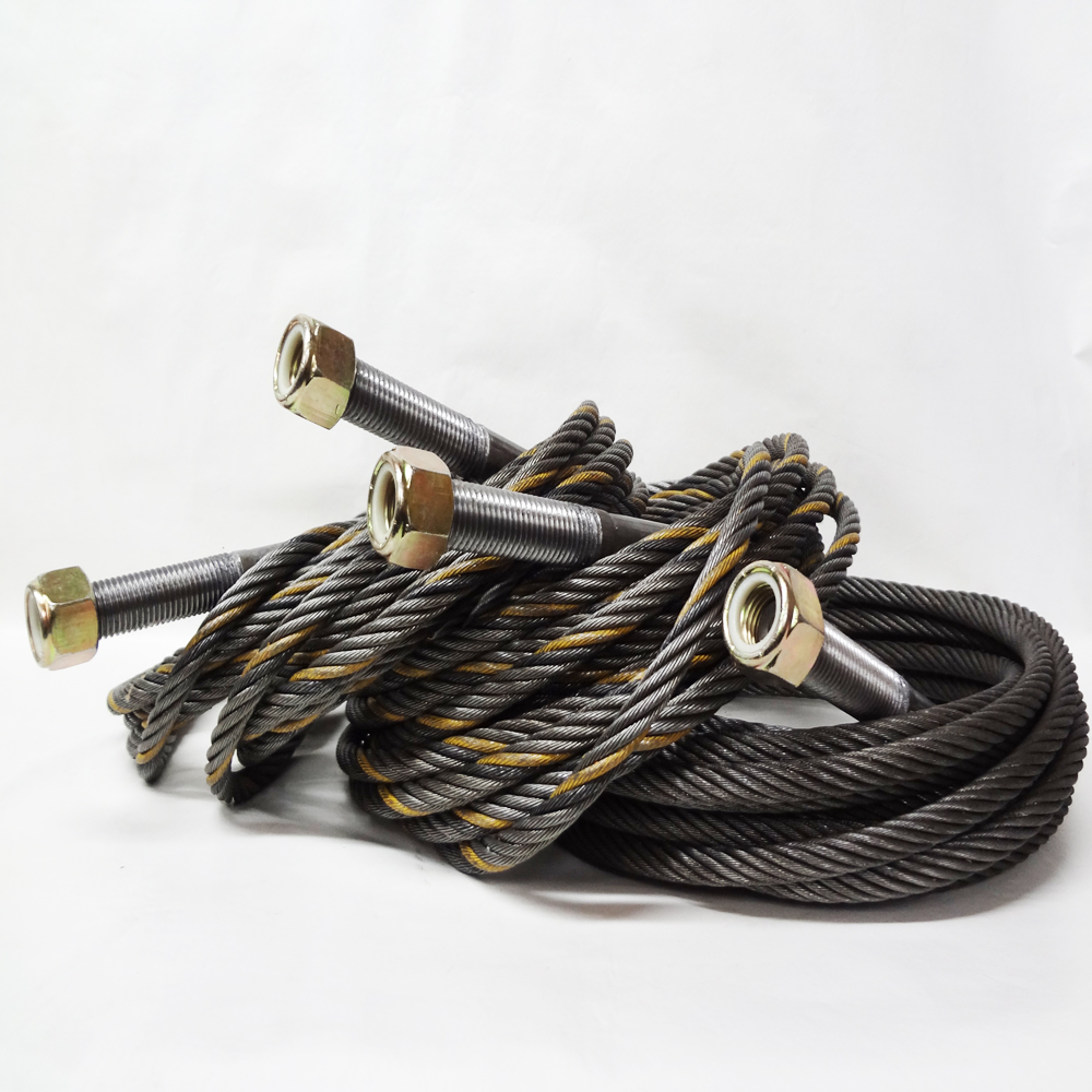4 Post Lift Cables - Set of 4 Lifting Cables Fits Hanmecson Pro-14F - Image 4