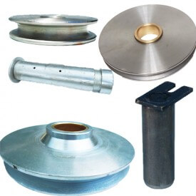 Ranger Lift Cable Pulley / Sheave & Pin