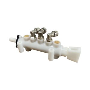 White Air VALVE w/ backing plate Bead Breaker fits Snapon Hofmann John Bean Tire Changer Machine ST4031030