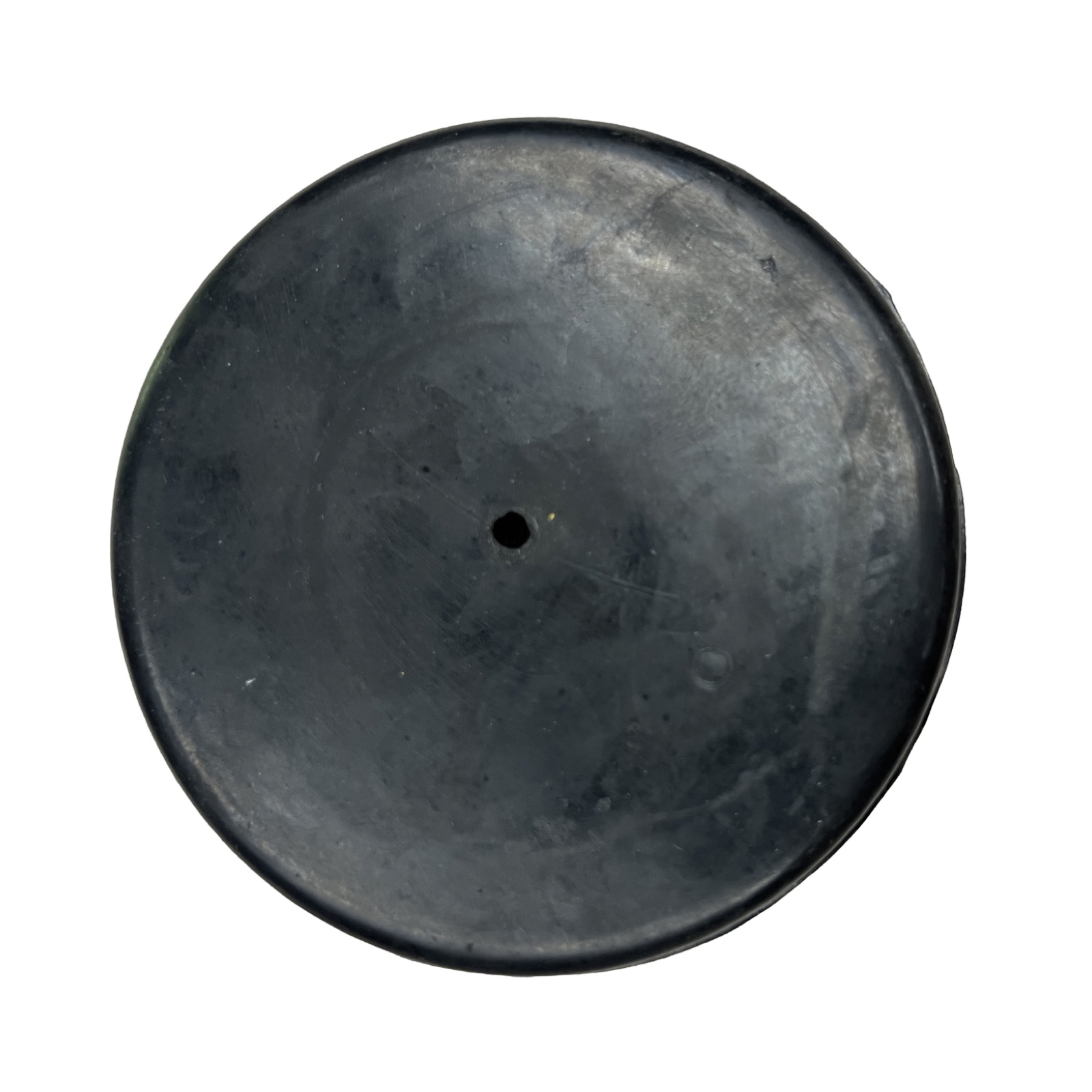 ROUND RUBBER PADS set of 4 4 5/8" dia single bolt hole in the center PV-6003 - Image 4