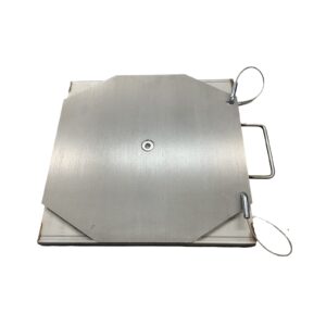 Stainless Turnplate set of 2 for Rotary Lift s130205 Front Alignment Rack Radius Gauge