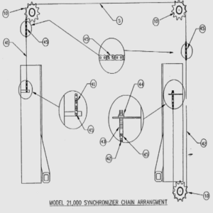 Challenger Lift 11035 Master Link For Synch. Chain