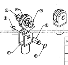 Challenger Lift 200031 Gasket - Side Replacement for 20,000 Series Hoist