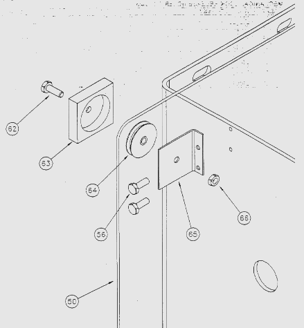 36000 Single Point Lock Release CH 36000 Lock Release Top of Column
