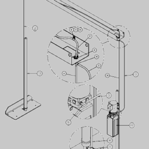 Challenger Lift 39103 Hydraulic Line Union Tee 39000 CL12