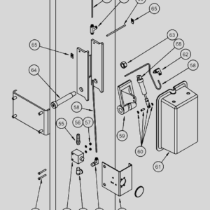 Challenger Lift 37072 Plastic Lock Cover 2 Post 39000 #61