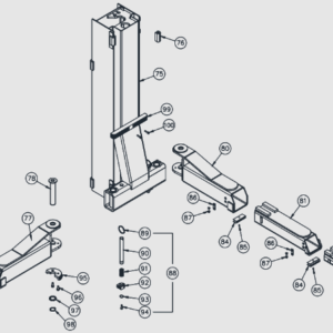 Challenger Lift B2026-2 Door Guard (Cl10) CL12