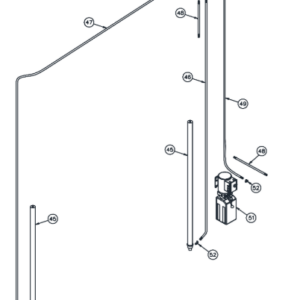 Challenger Lift CL2X72-04 Rod Connector, 16138R for CL12