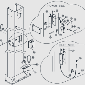 Challenger Lift 12518 Lock Retainer-Mdl 12000 CL12