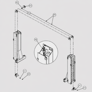 Challenger Lift 12775 Cable Extension Pipe 1" Sch 80 CL12