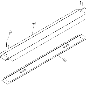 Challenger Lift B26049 Drive Over Plate Weld, Clfp9