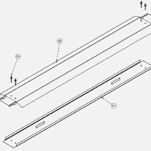Challenger Lift B26015 Drive Over Channel Weld CLFP9