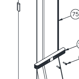 Challenger Lift B12621 12K Carriage Weld, CL12
