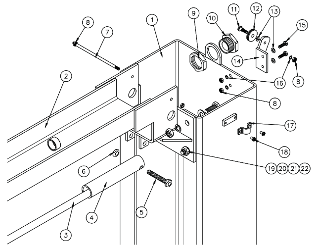 E12 Power Column Extension E12 Power Column Extension