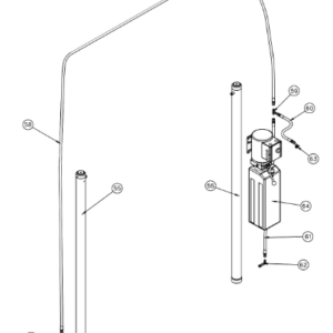 Challenger Lift JSJ6-19 Power Cylinder Elbow (E12/Q12)