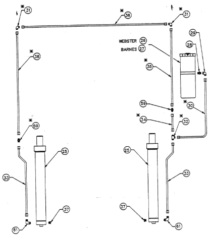 21,000 Over head Hydraulic System 21000 Overhead Hydraulic System