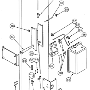 Challenger Lift 37042 Pivot Rod Element 37k Series