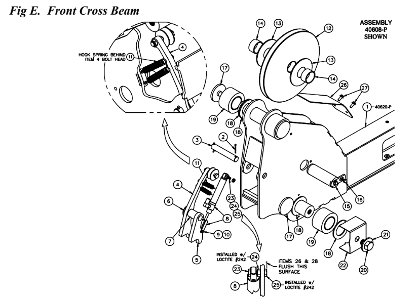 Challenger Lift 40435 Roller Cover 4015 Open Front Lifts - Image 3