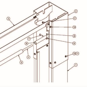 Challenger Lift 31036 3/8 Flat Washer, Zinc-Plated