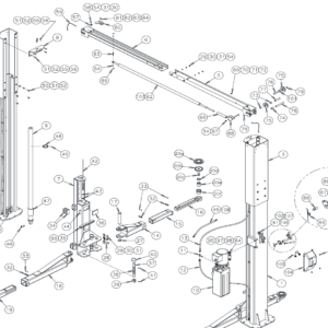 Challenger Lift 3W-10-01 M6 X 40 Roll Pin