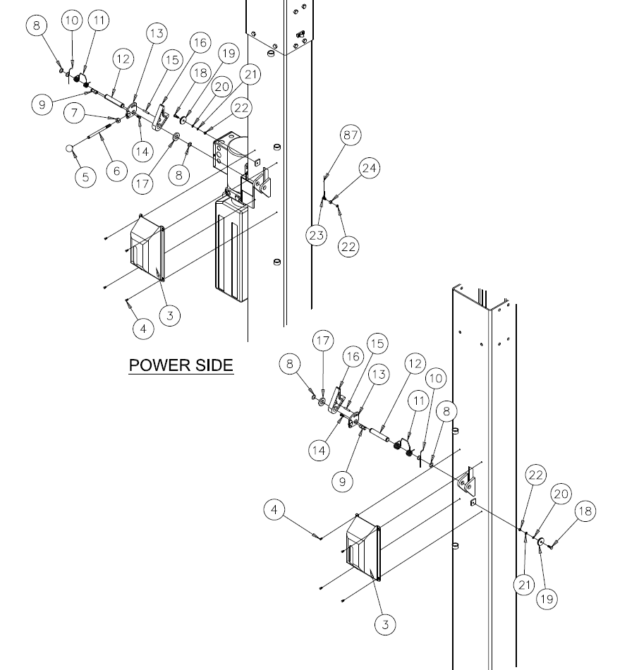 Lock Parts -E10 2008 and earlier E10 2008 and earlier Lock Parts
