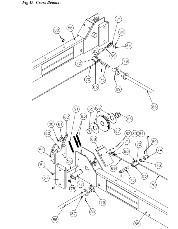 Q4P09 - CL4P9 - CL4p7 Cross Beam Q4P09 – CL4P9 – CL4P7 Cross Beam