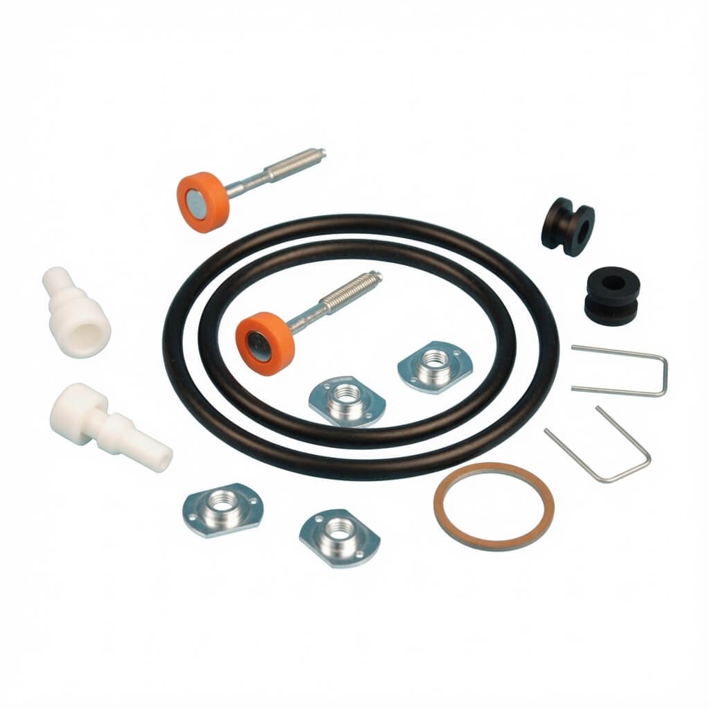 Air Motor Repair / Rebuild Kit fits Graco Fireball & Monark Oil Pump 206-728 - Image 9