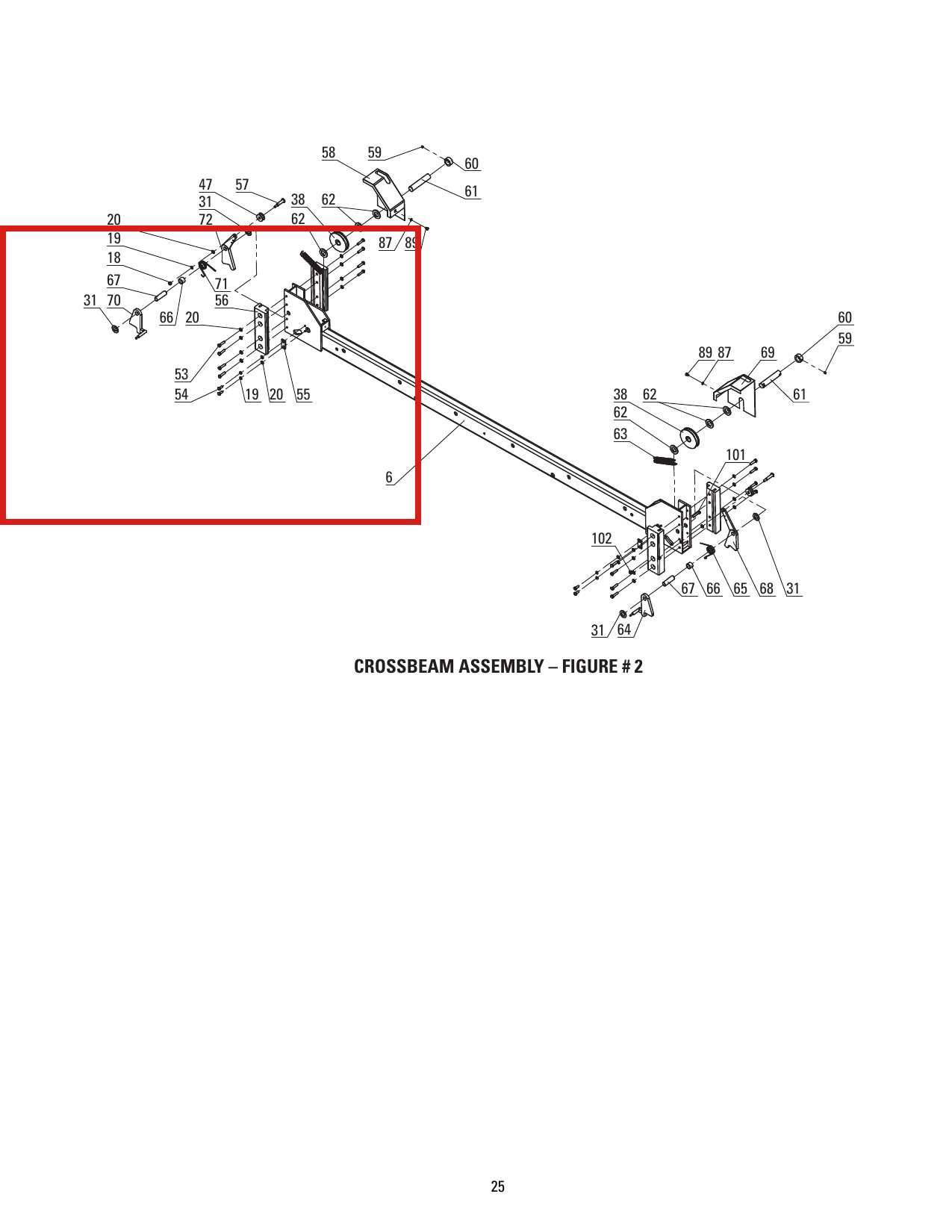 Direct Lift B10-8x35 Hex Head Bolt M8x35 for BP9 Floor Plate, PP8+ Long 8K & HR8000 Lifts parts diagram (location)