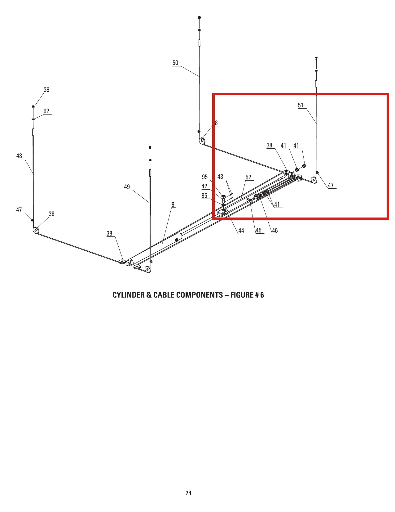 Direct Lift B30-27x2 M27x2 Hex Nut for 8K 4-Post Parking & PP8+ Lifts parts diagram (location)