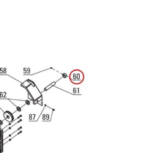 Direct Lift DP8-2007 Adaptor Sleeve / Bushing for 7K / 8K / PP8+ Four-Post Lifts parts diagram
