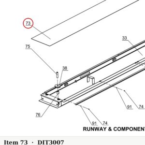 Plastic Board / Runway Cover Plate