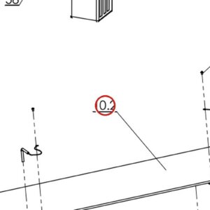 Direct Lift H4P-7300 Top Plate for Pro 14F 14,000 lb 4-Post Lift parts diagram