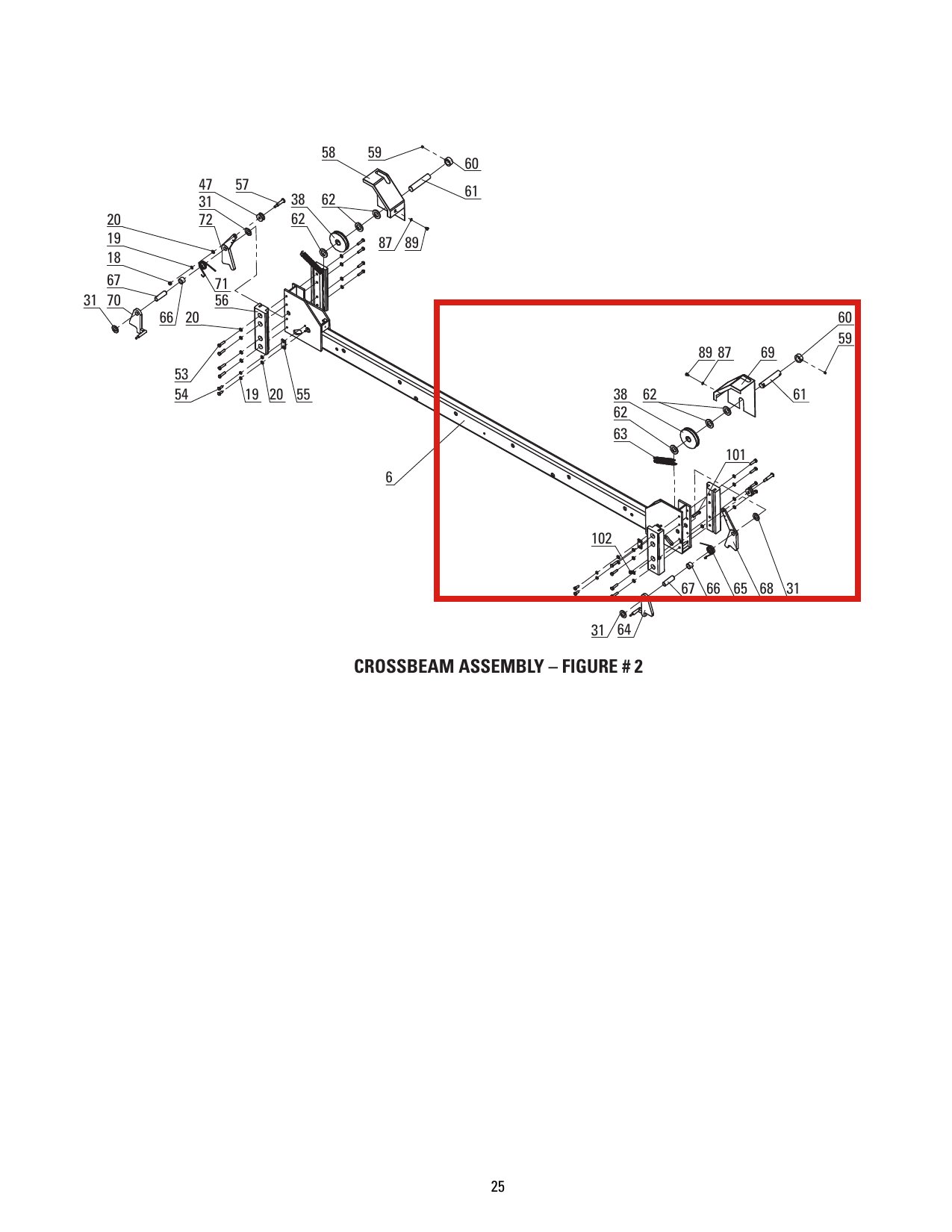 Direct Lift NH4D-1011 Safety Latch Spring - 7K 4-Post Parking & Forward Lift Alignment Racks parts diagram (location)
