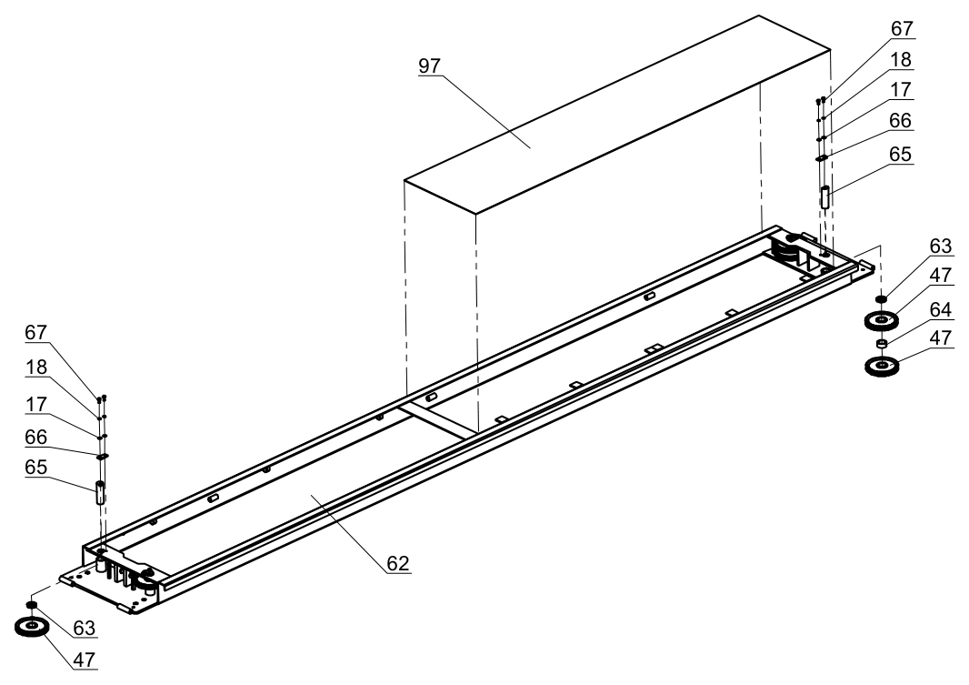 direct-lift-pp9-main-side-runway-components-parts-diagram-v3 Direct Lift PP9+ Main Side Runway Components